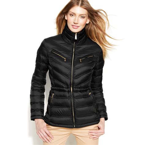 michael kors women's winter coats puffer|michael kors packable jacket women.